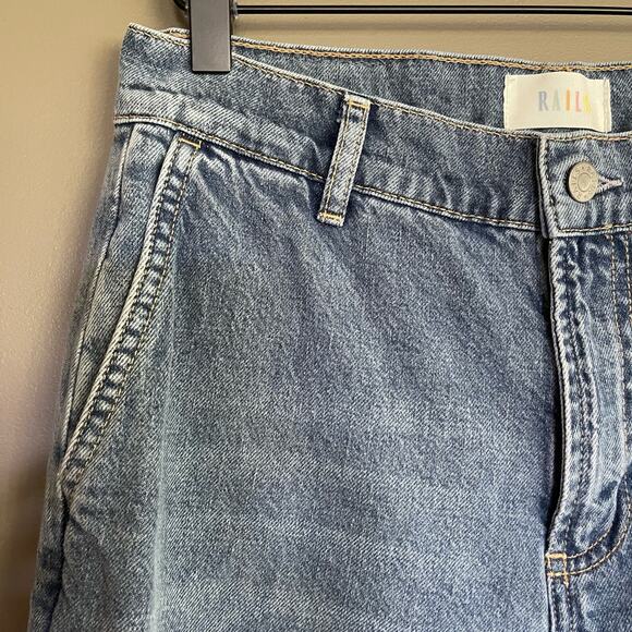 Rails Speedway Cargo Pant in Breezy Blue Relaxed Slouchy Boyfriend Jeans Size 25 - Picture 8 of 16